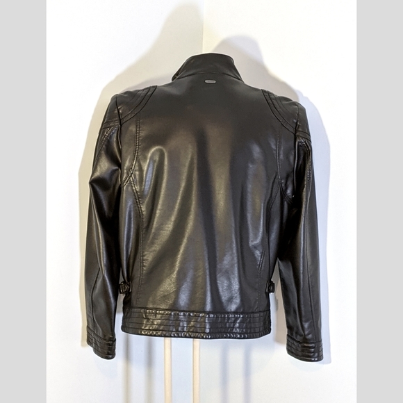 Calvin Klein Faux Leather Jacket - Medium - Picture 2 of 7